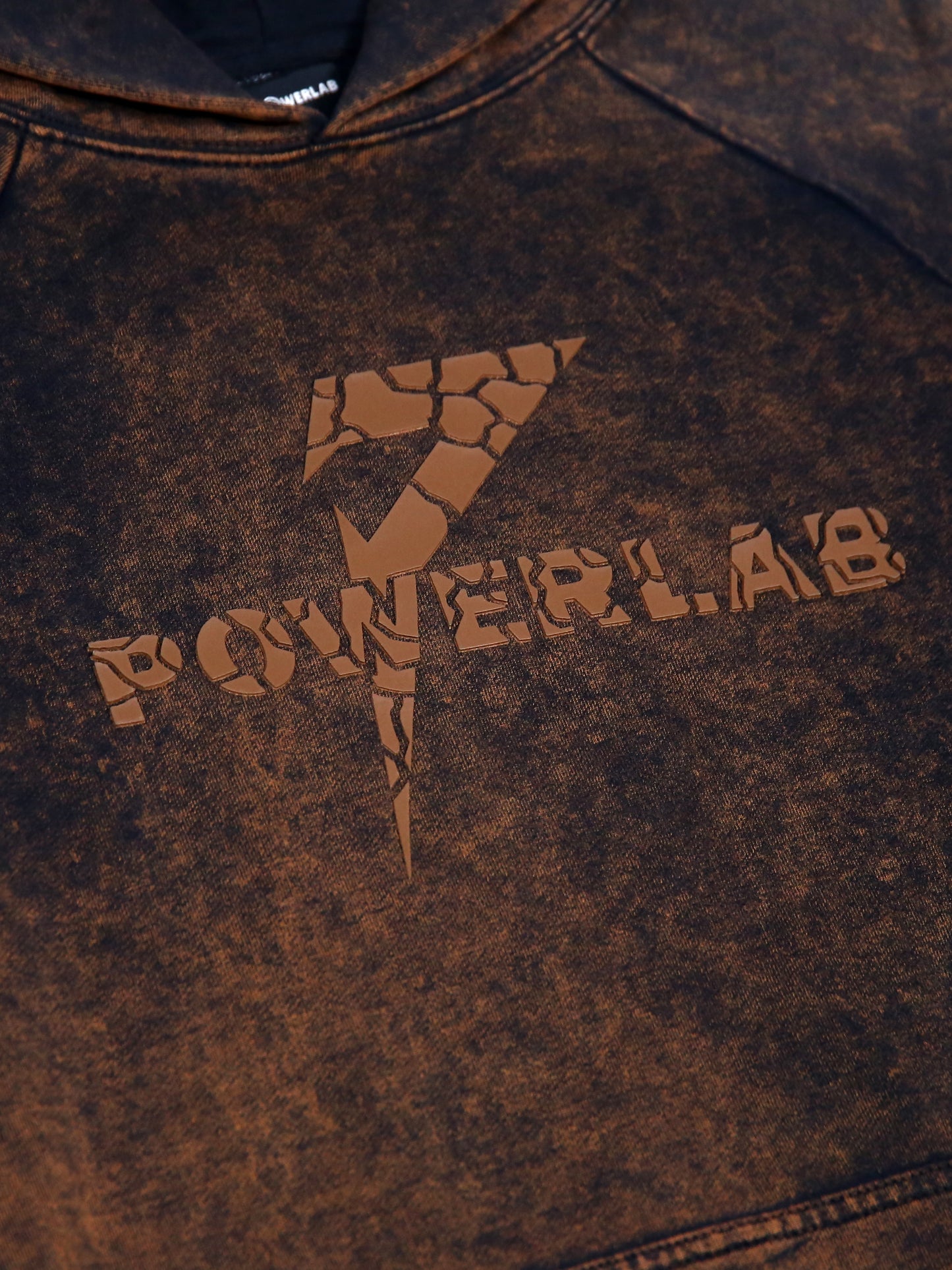 Rust Hoodie - Acid Wash