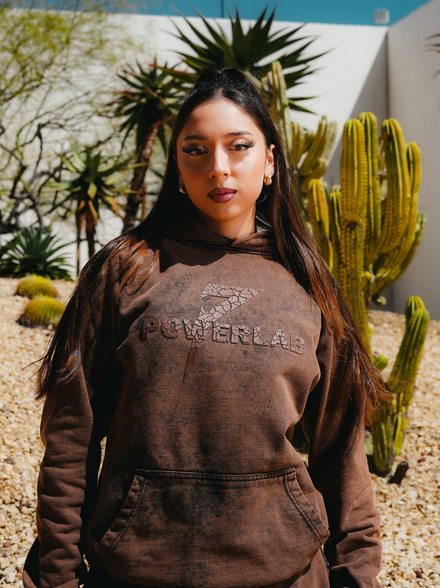 Rust Hoodie - Acid Wash