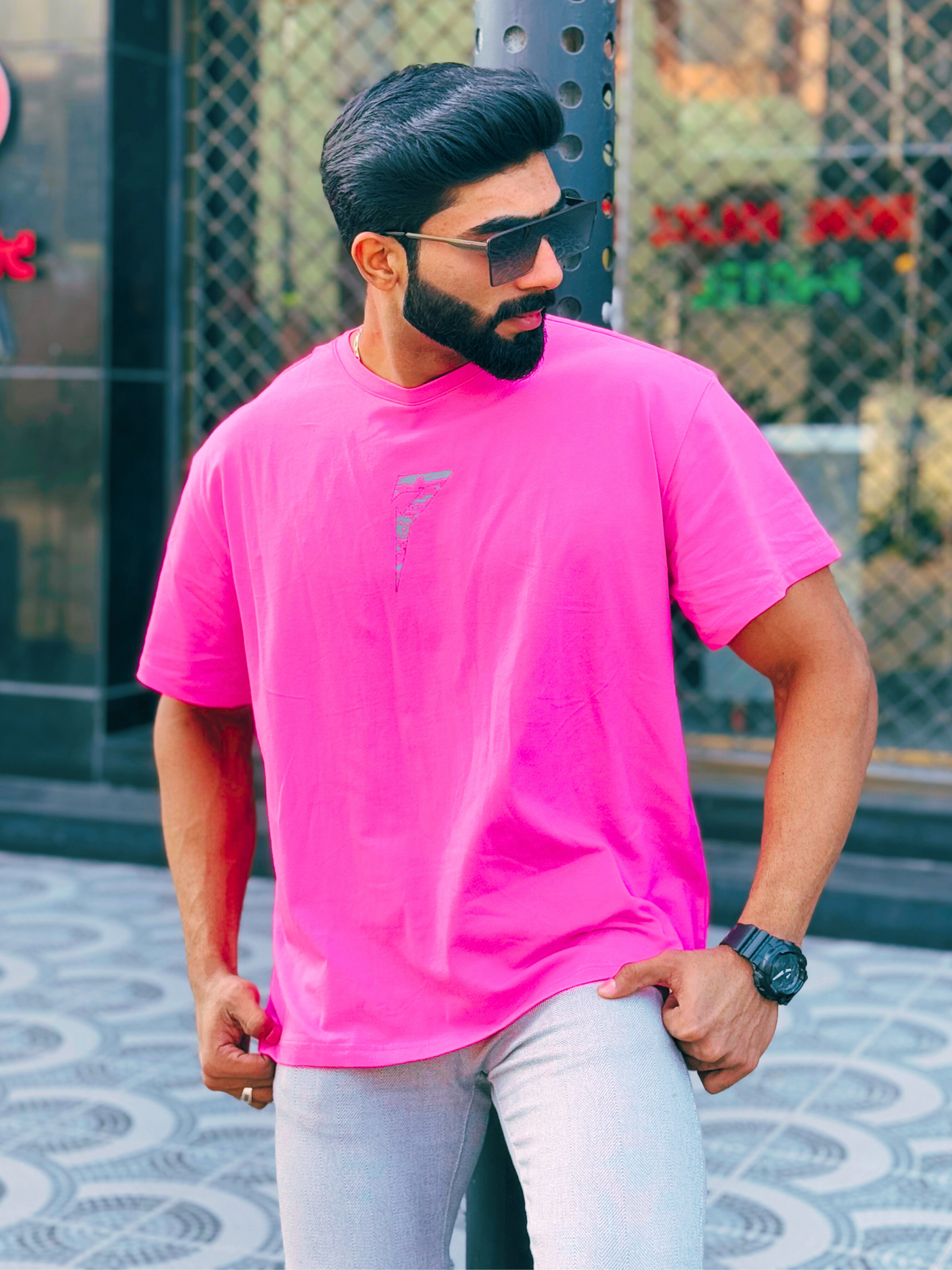 Influence Tee - (Oversized Graphic)