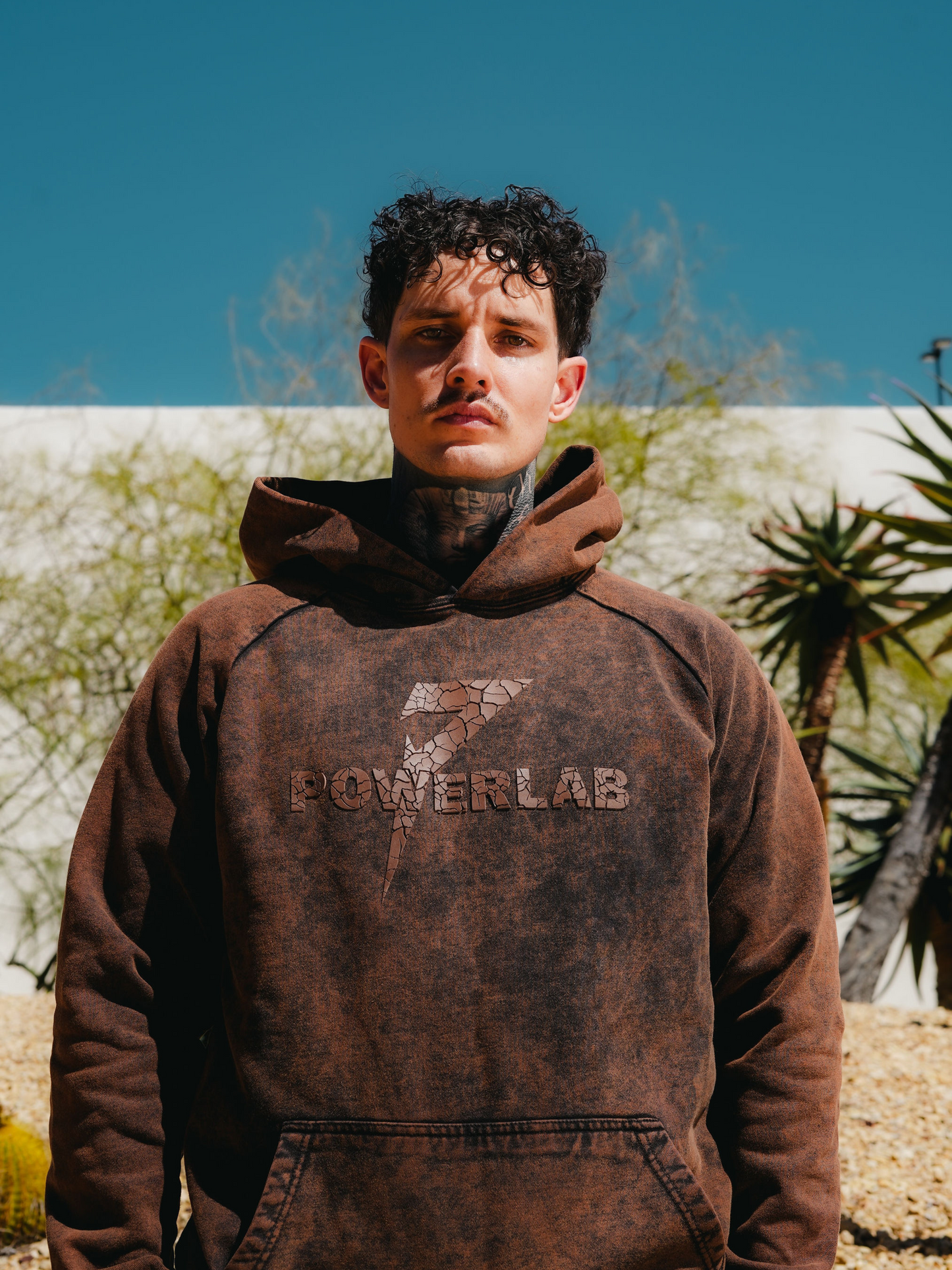 Rust Hoodie - Acid Wash
