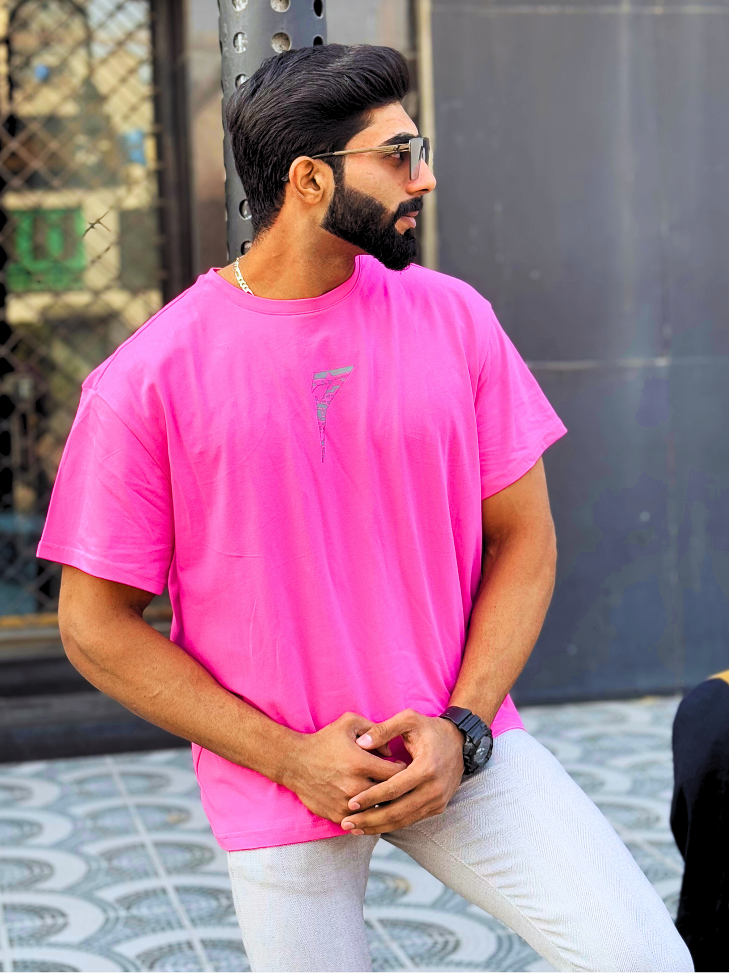 Influence Tee - (Oversized Graphic)