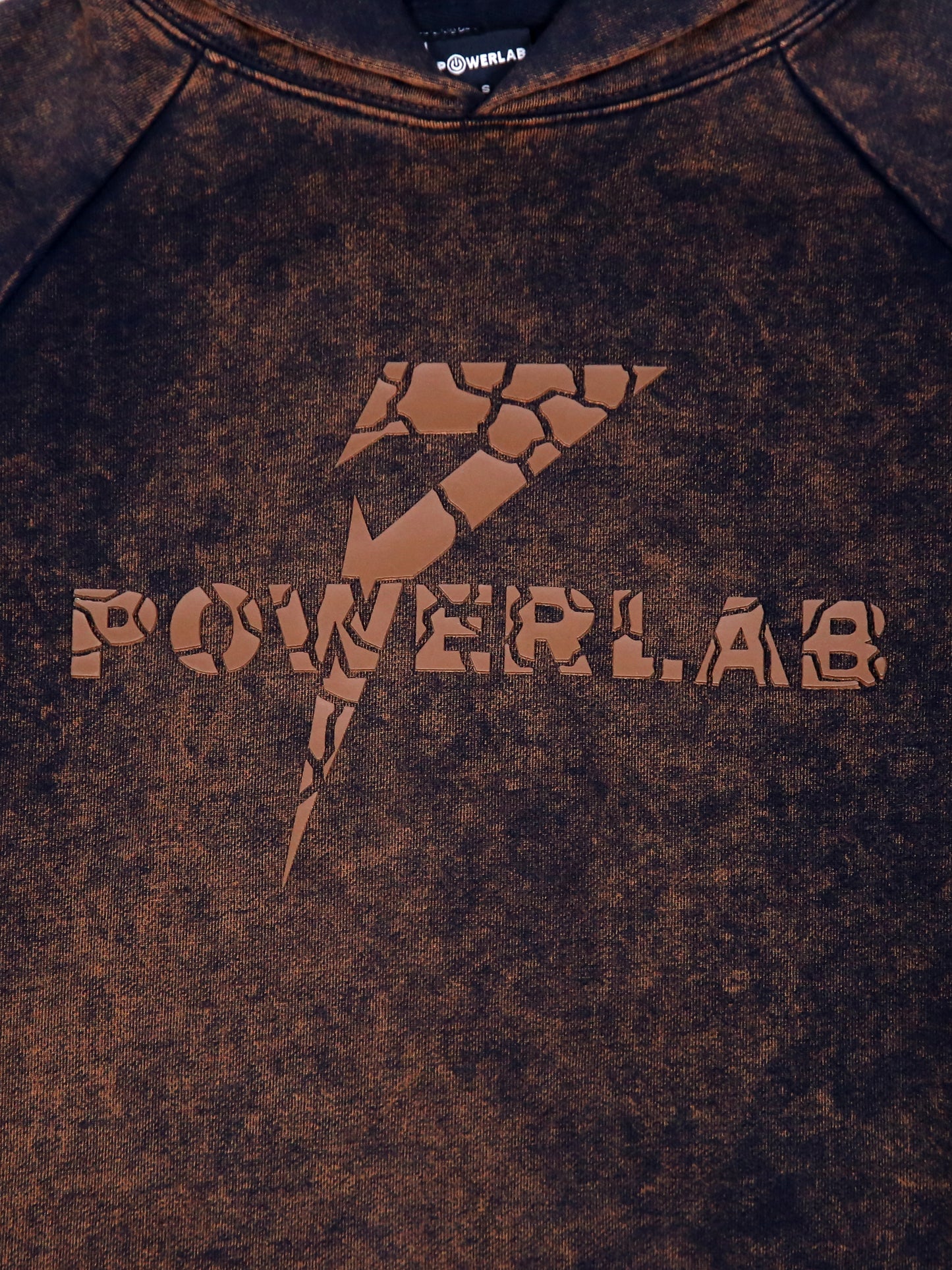 Rust Hoodie - Acid Wash